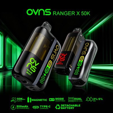 OVNS Ranger X 50k 40000 затяжек одноразовый вейп